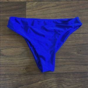 cobalt blue bikini bottoms